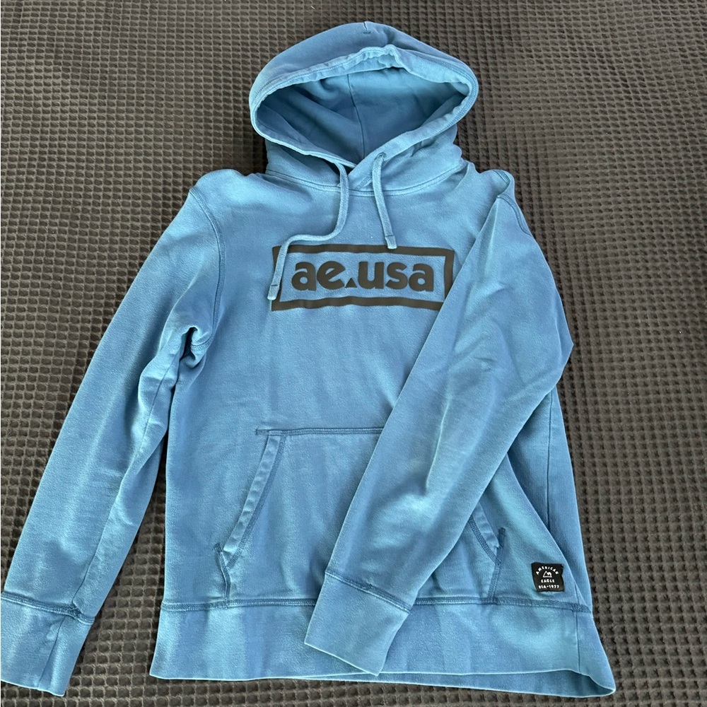AE USA Blue Hoodie